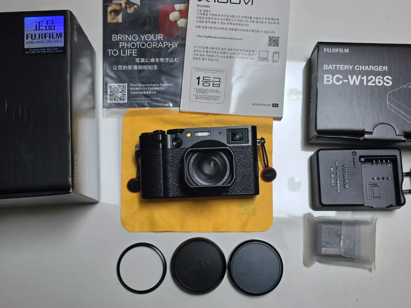 후지필름 X100VI 블랙 풀박스