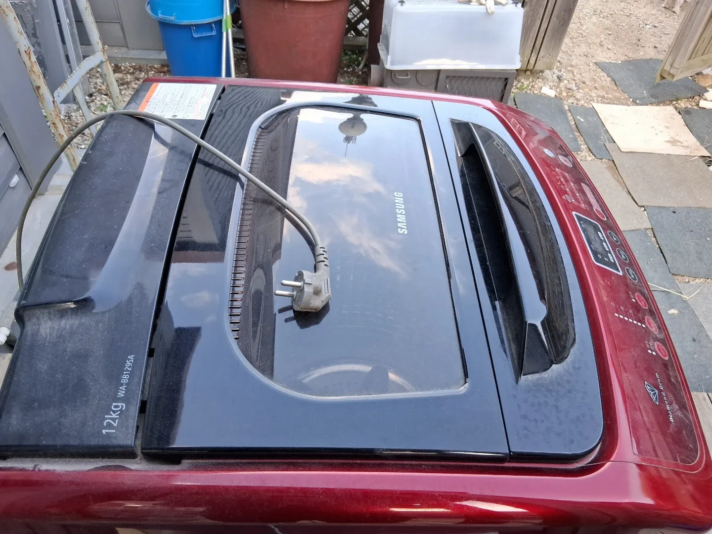 삼성 12kg 통돌이 세탁기 WA-B812P5SA