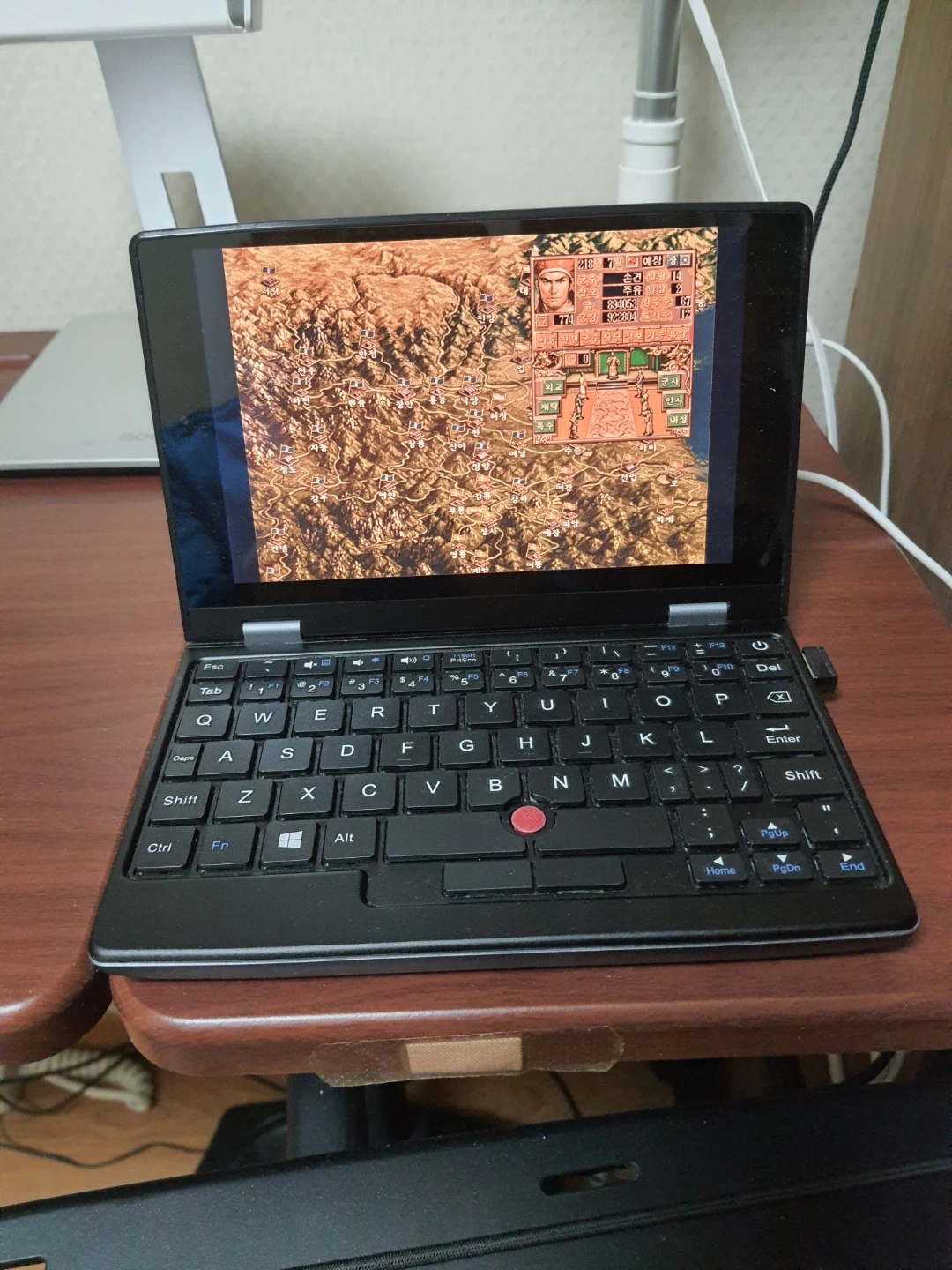 A7 미니포켓 J4105 윈도우즈 소형노트북 12GB