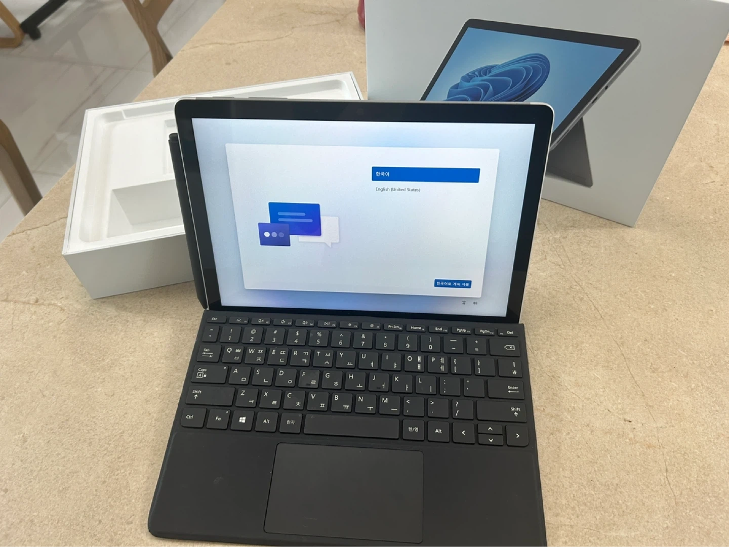 마이크로소프트 서피스 고3 128GB