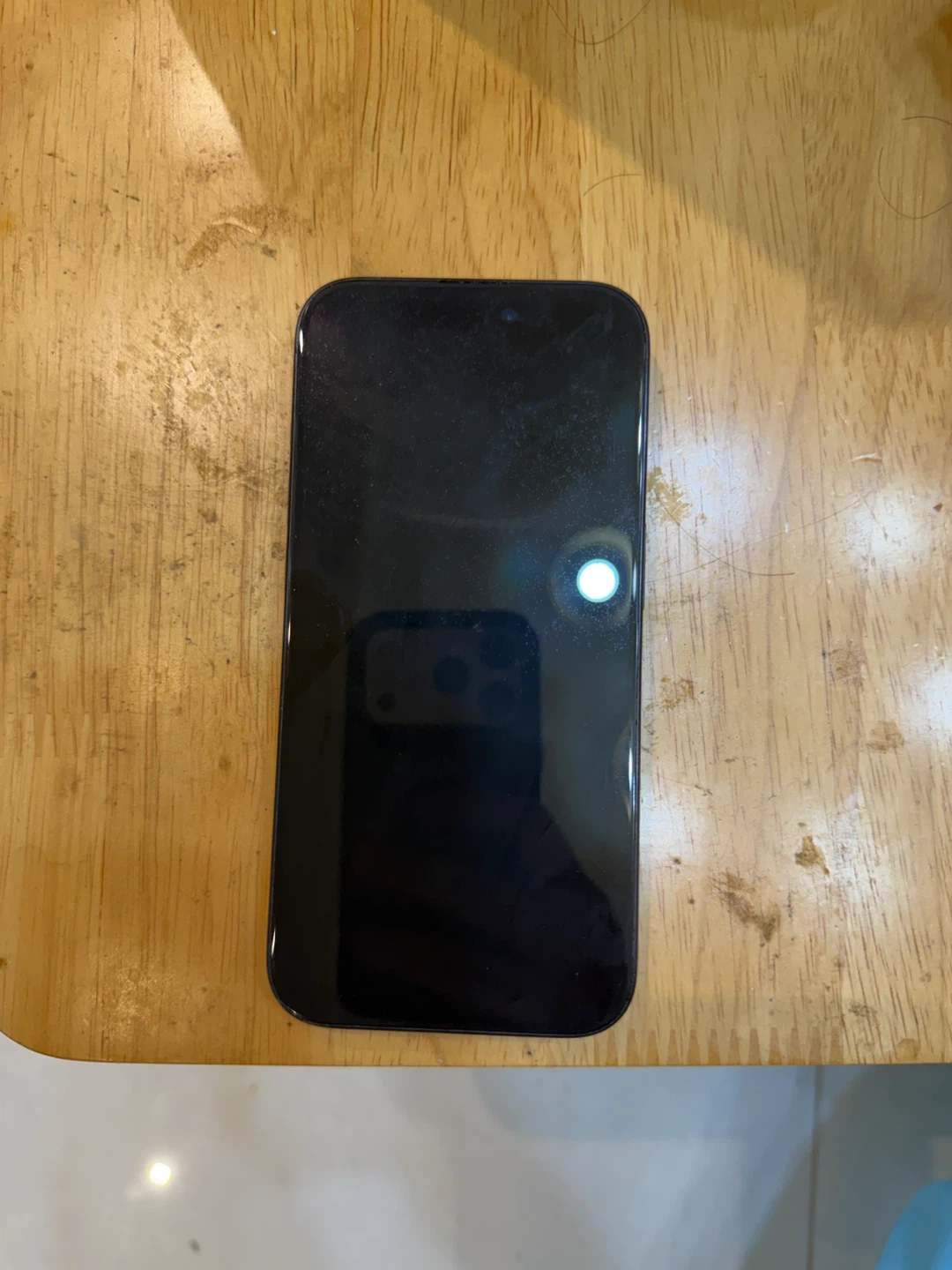 아이폰 15 프로 맥스 256GB 네추럴 티타늄 (하자있음)