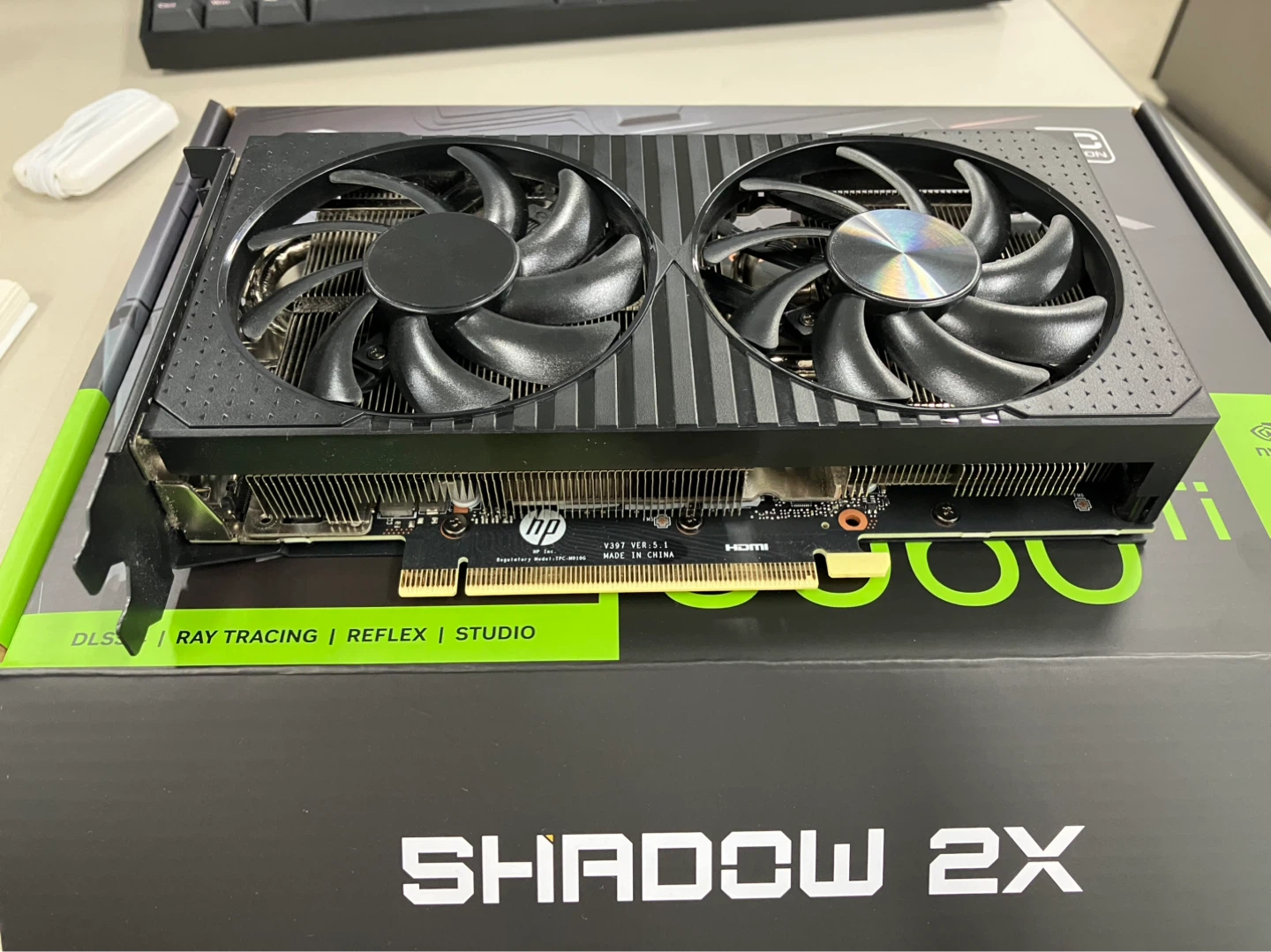 HP OEM RTX 3060 Ti 8GB 그래픽카드 판매합니다 / TPC-M010G | 디지털