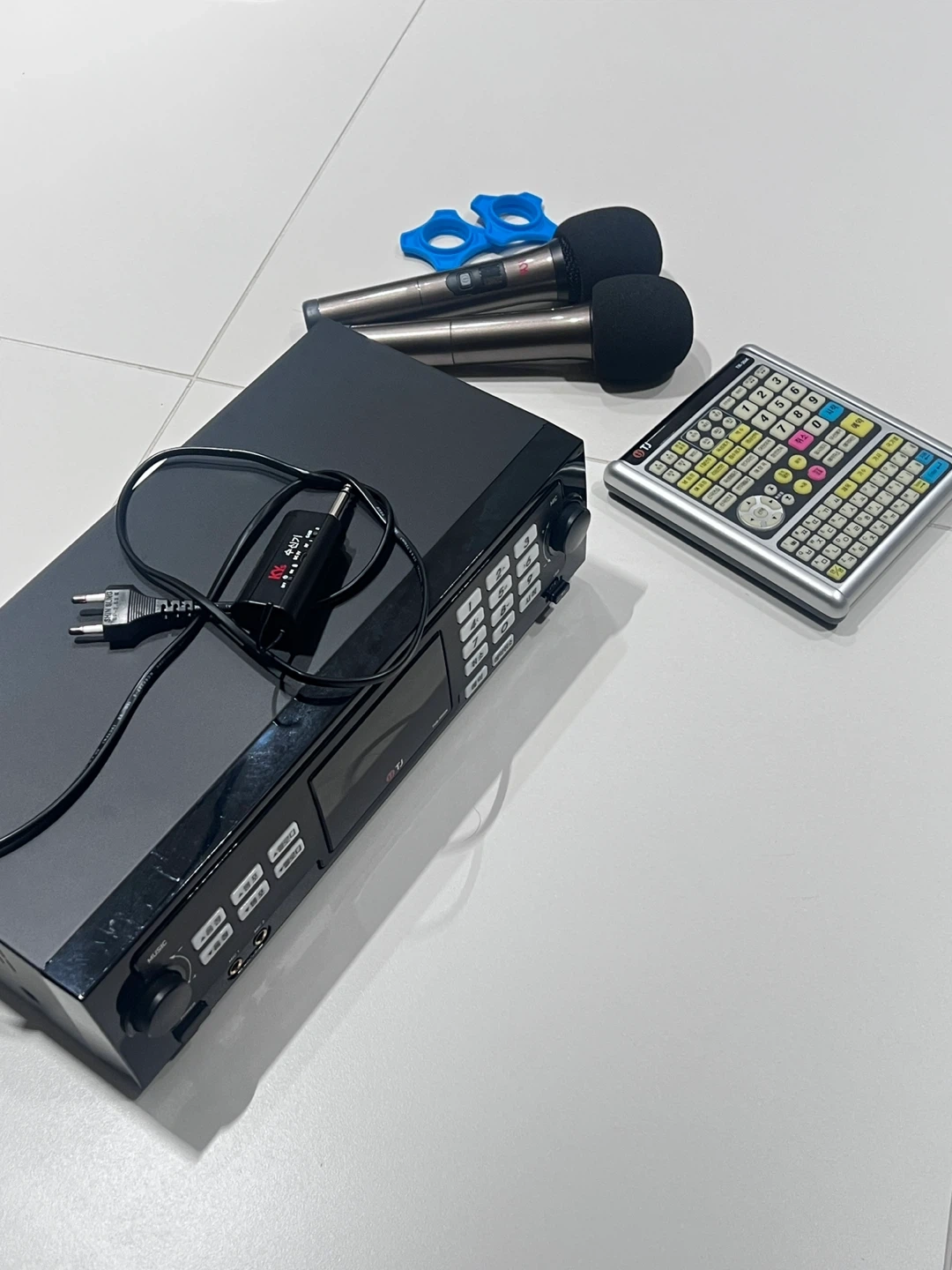 TJ미디어 노래방 반주기 TKR-355HK 풀세트