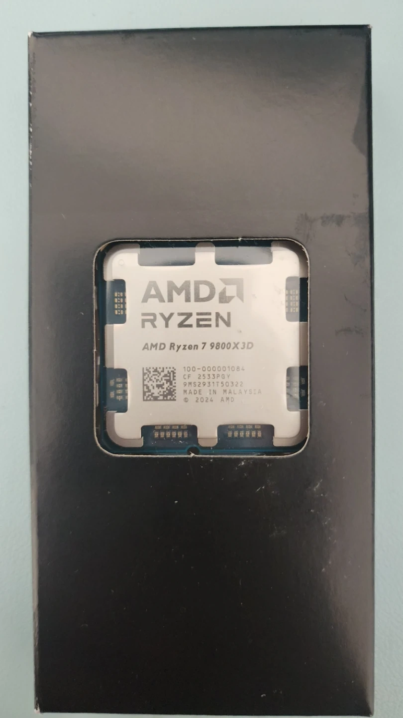 AMD 라이젠7 9800X3D 새제품