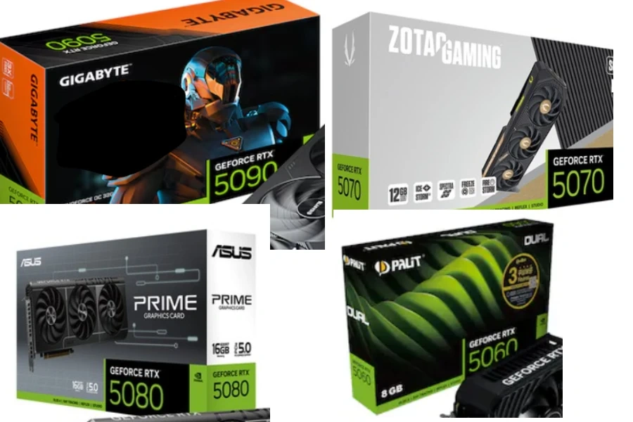 대량 RTX 5090 정품 새제품 그래픽카드 부가세별도량