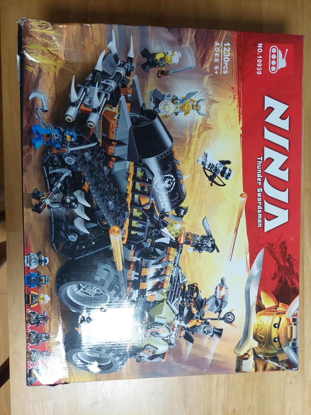 레고호환 닌자고 썬더 스워드맨 1230pcs