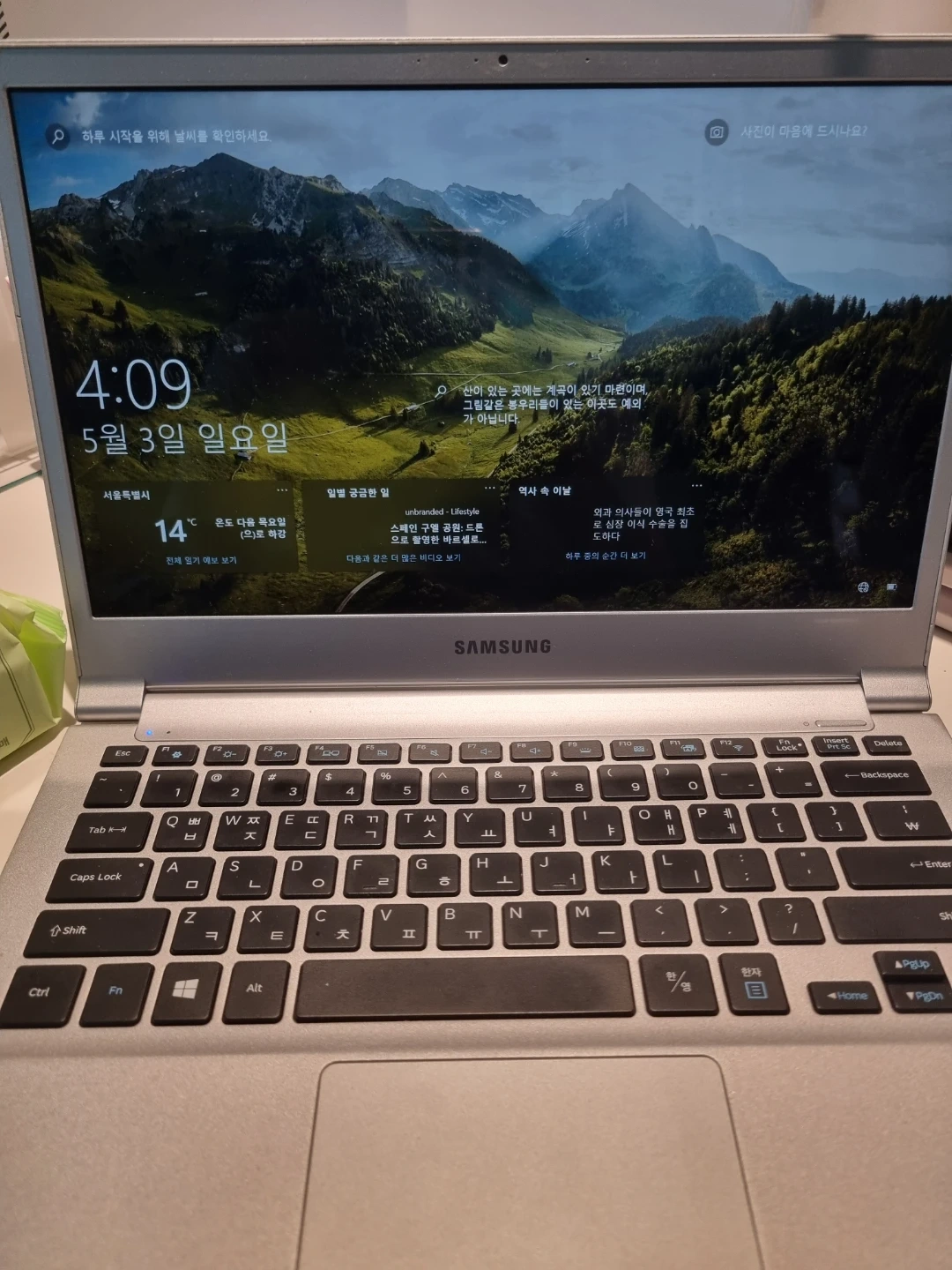삼성 노트북 NT900X3H 실버