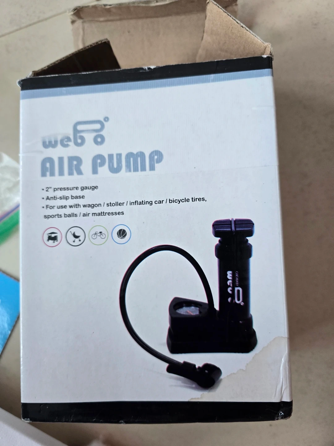 WEGO WAGON AIR PUMP 휴대용 에어펌프