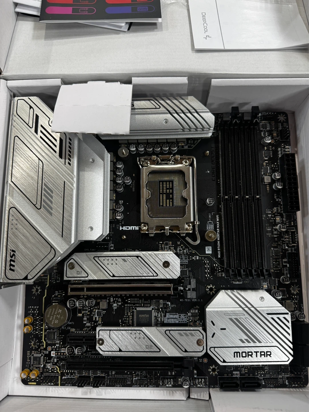 msi 박격포 b760m max wifi 팝니다