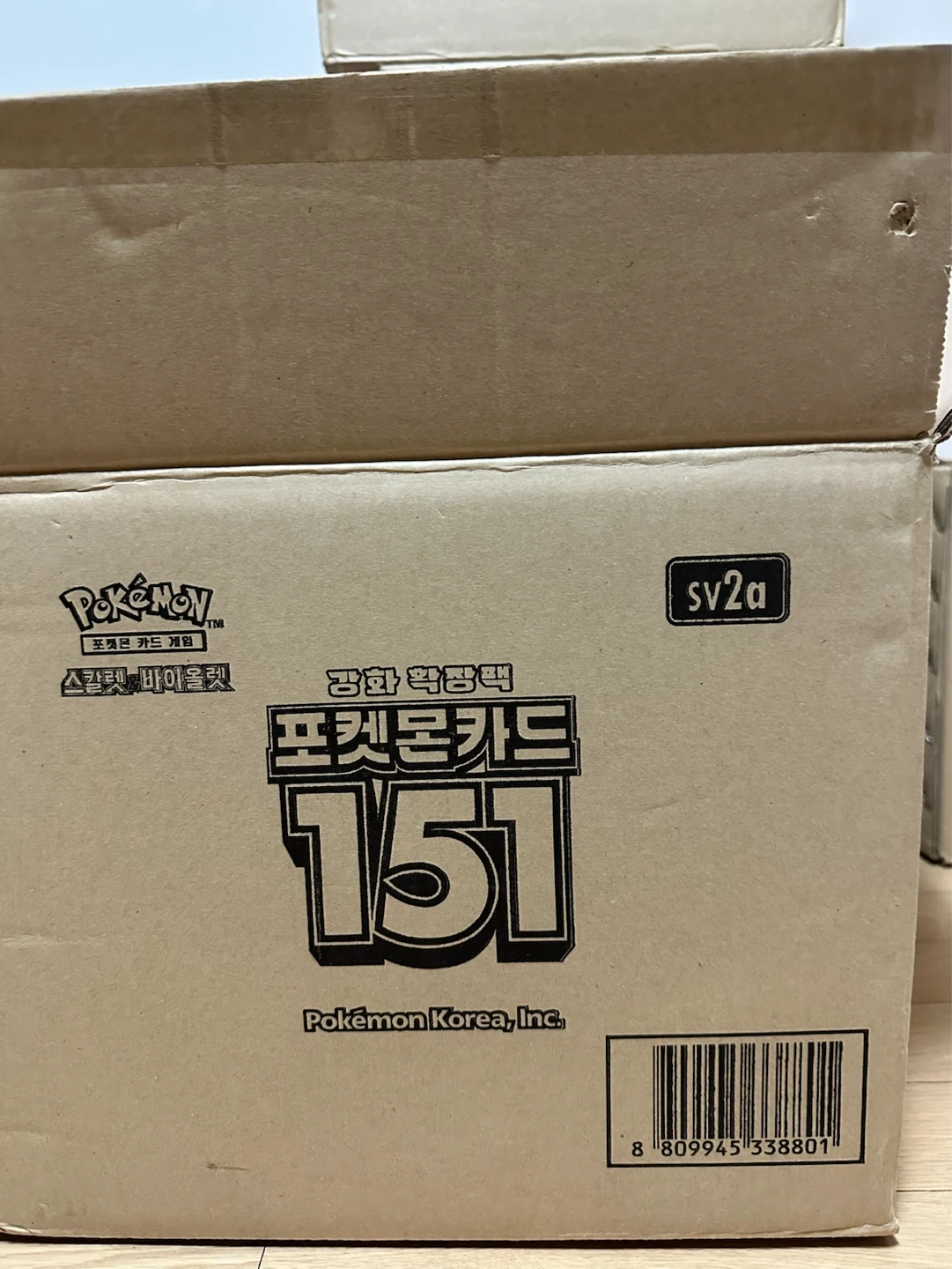 포켓몬 카드 151 1카톤 팝니다