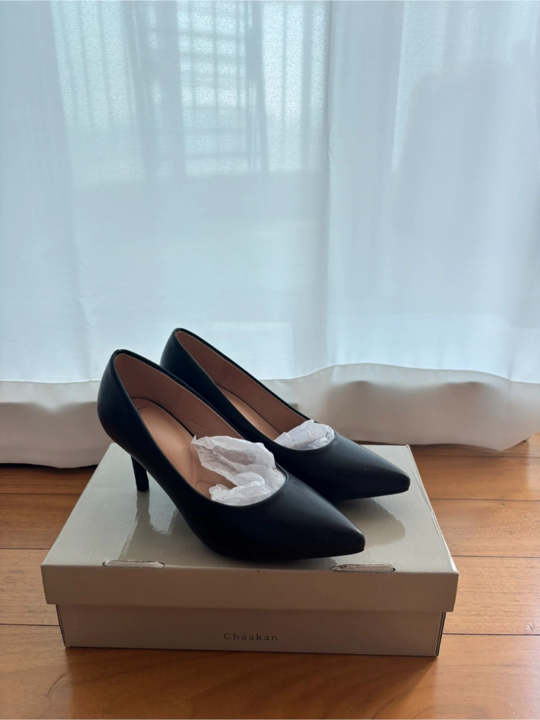 착한구두 여성 힐 225 블랙 7cm