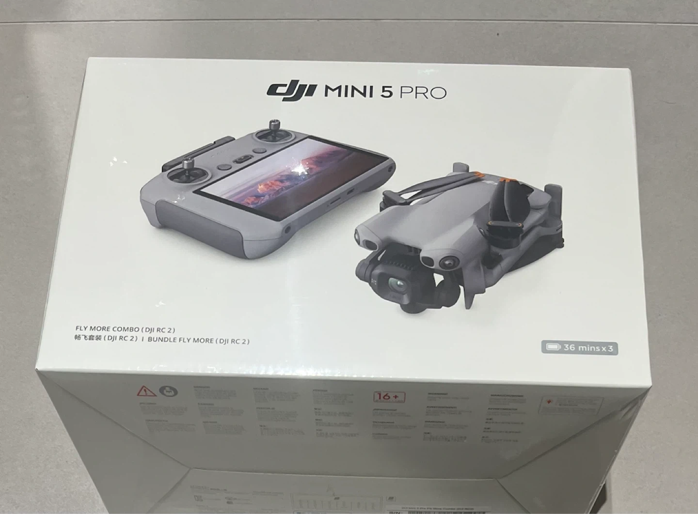 DJI 미니5프로 플라이 모어 콤보 (DJI RC 2) 미개봉 새제퓸