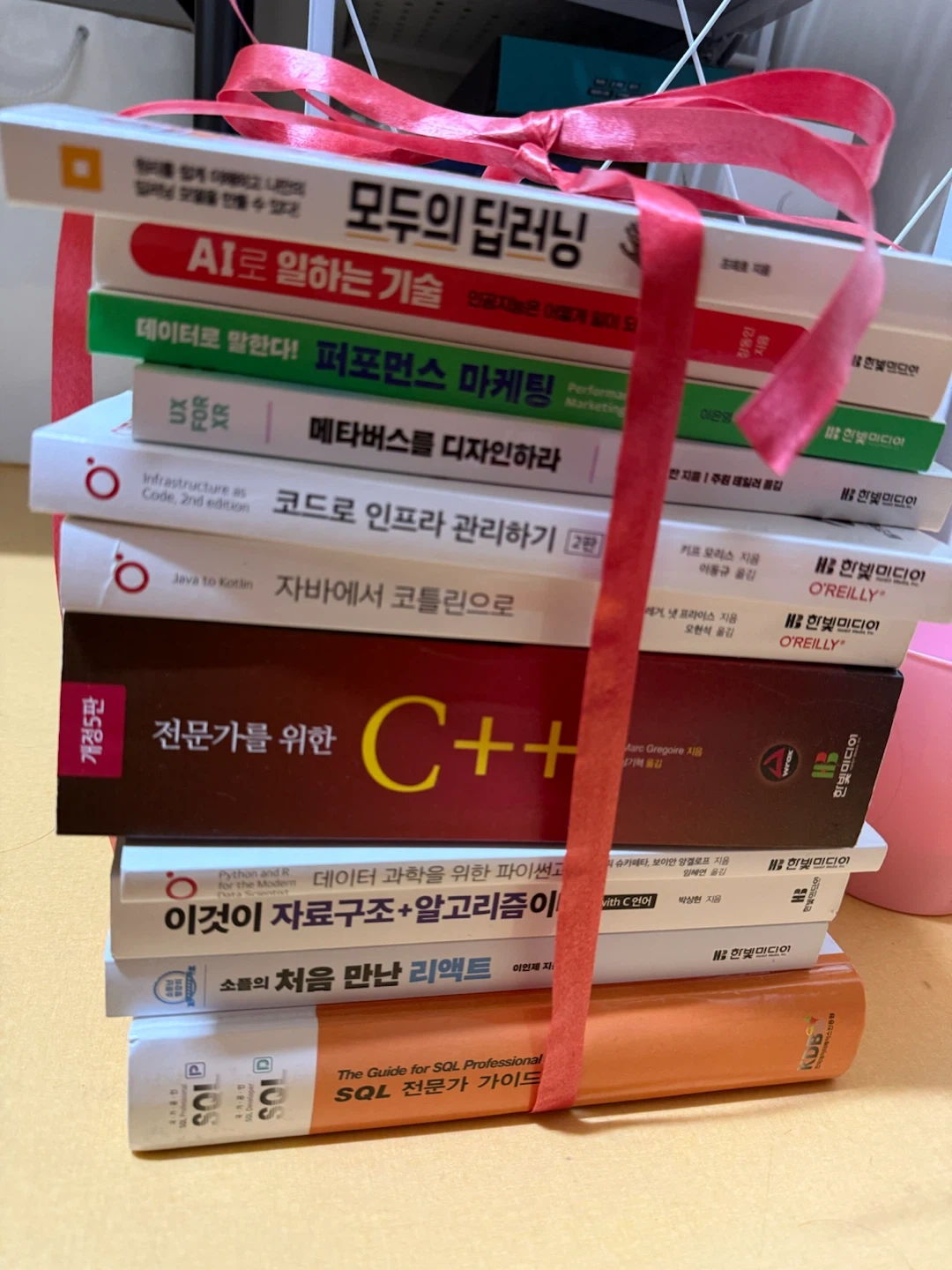 개발 서적 21권 일괄 판매 (C, C++, SQL 등)