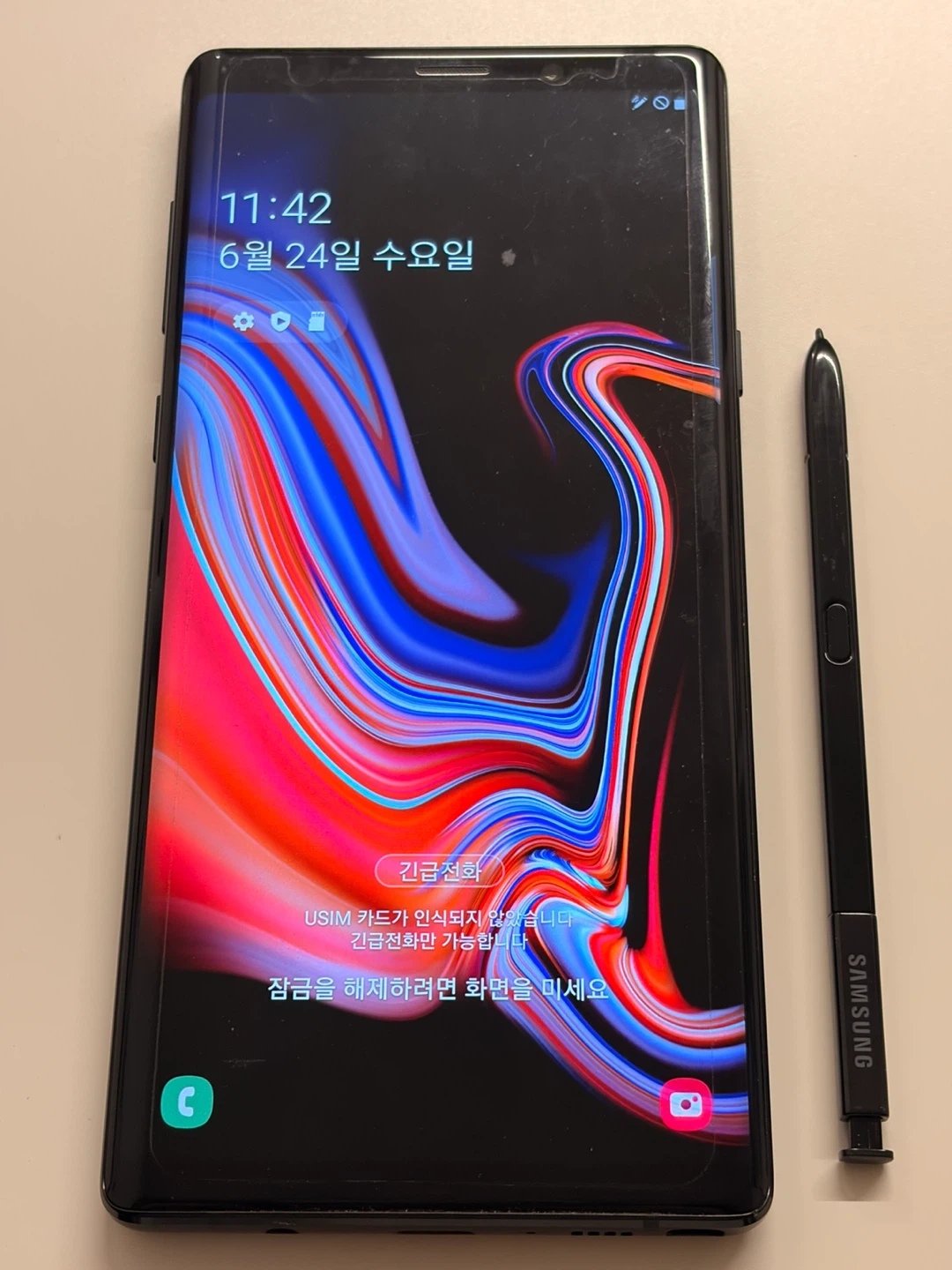 삼성 갤럭시 노트9 128GB 블랙 S펜 포함