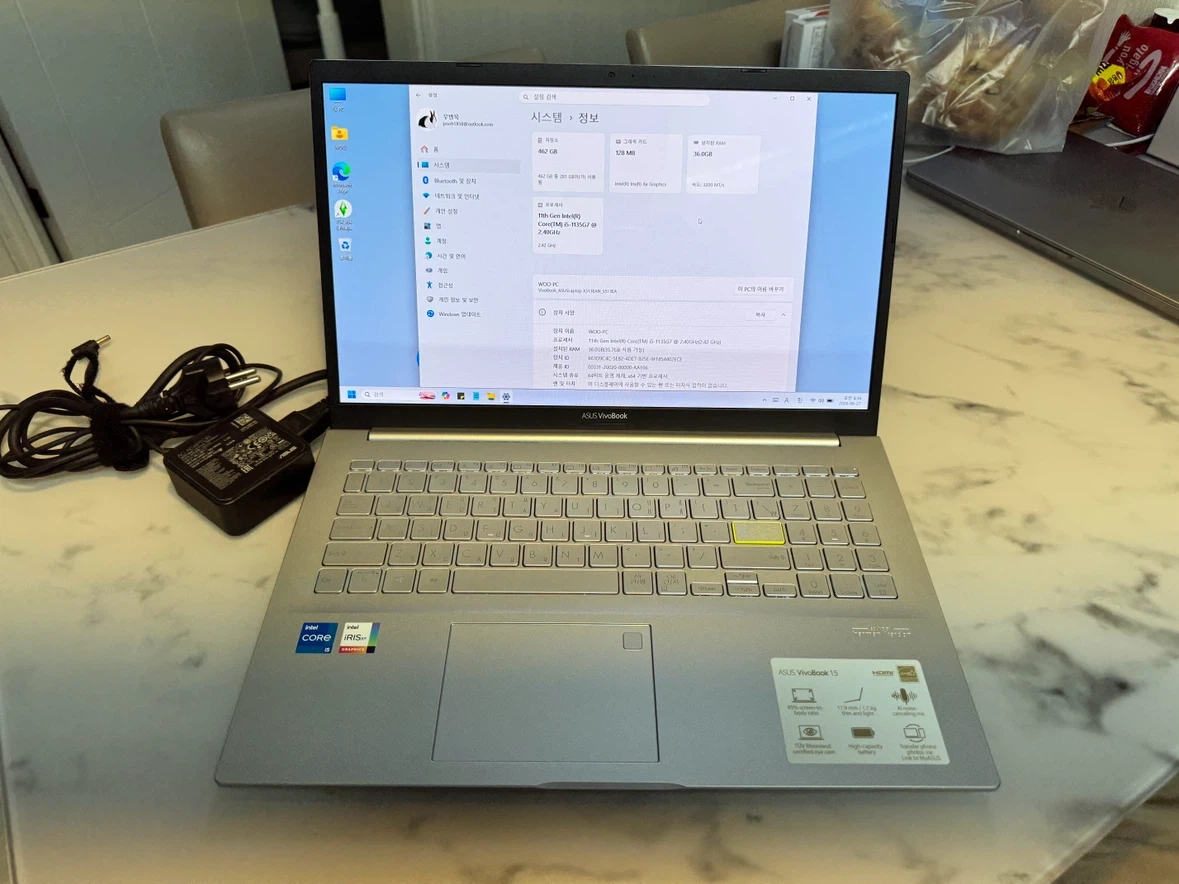 i5-1135G7 램36기가 ASUS 비보북 OLED 15인치 노트북