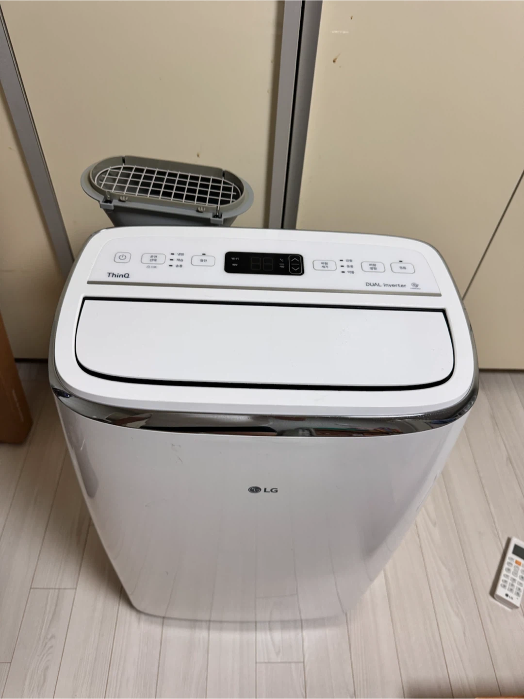 LG 듀얼 인버터 이동식 에어컨 PQ08DBWAN