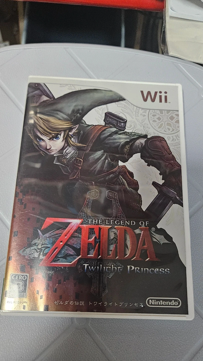 닌텐도 Wii 젤다의 전설 황혼의 공주 일판