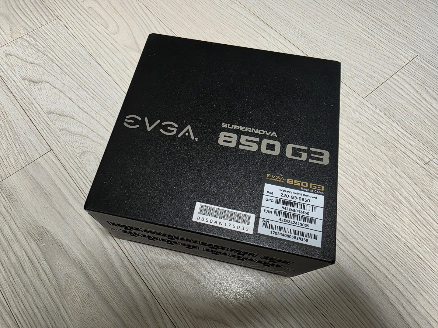 명품파워, 풀모듈러, 케이블주문제작, EVGA SUPERNOVA 850 G3