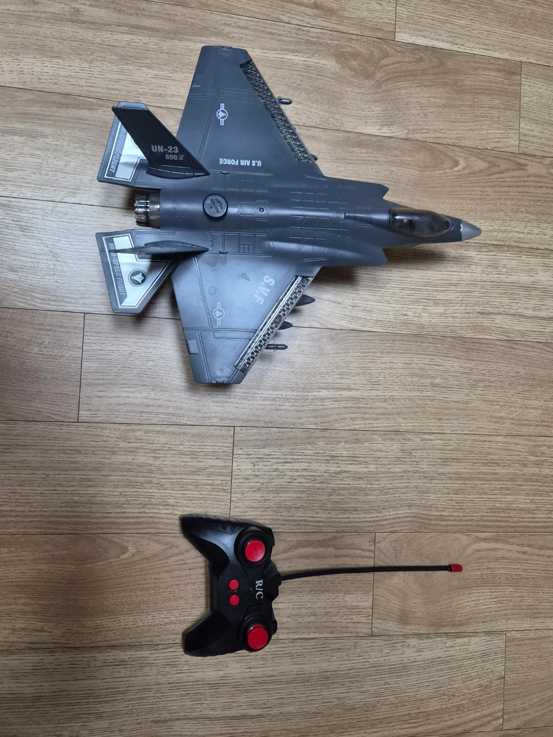 RC 전투기 UN-23 F-35 조종기 포함