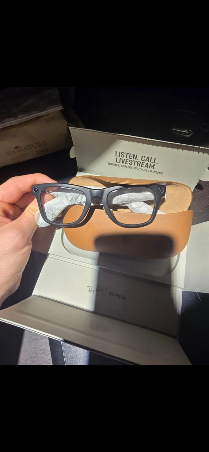 Ray-Ban Meta Wayfarer 스마트 글래스 L