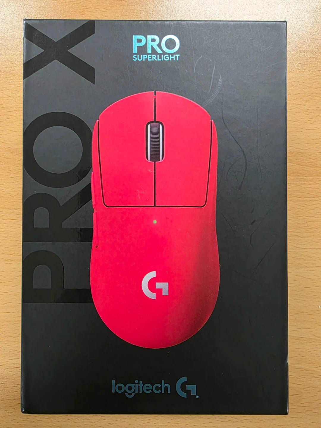로지텍 PRO X SUPERLIGHT 레드