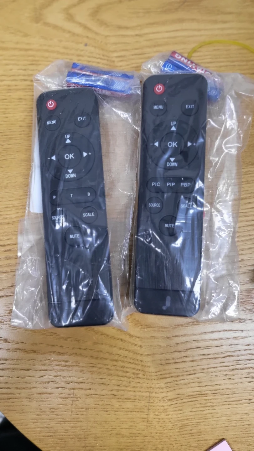 새상품 2개 셋트 빔프로젝터 리모컨
