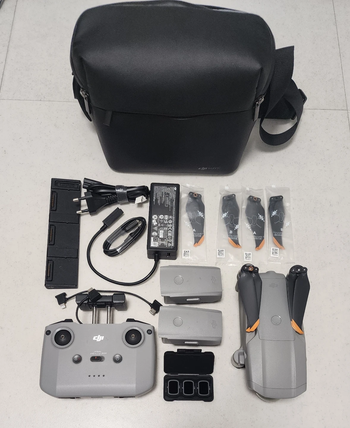 DJI 매빅 에어2 드론 플라이모어 콤보 Air2 풀구성