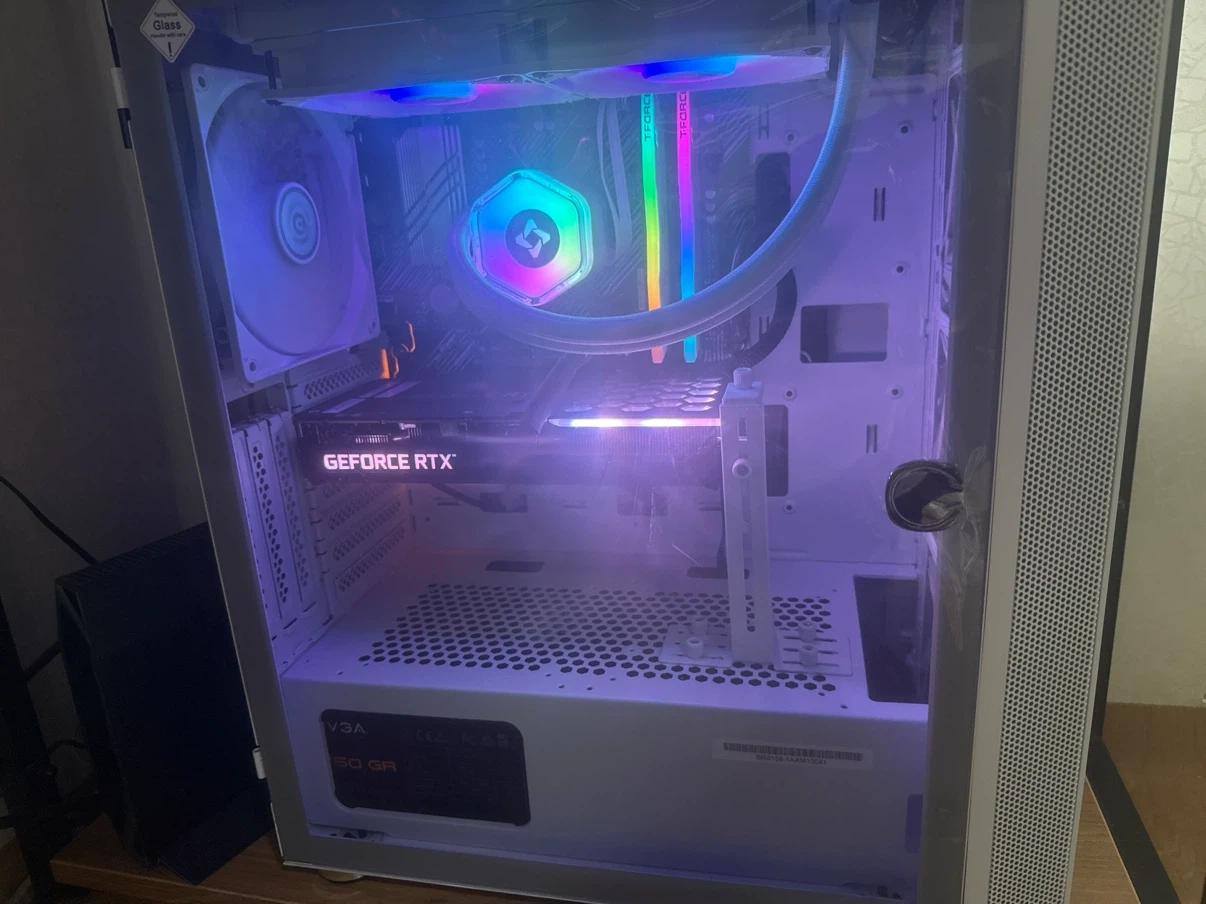 완본체 pc 판매 5600x/3060ti/32gb 램 오버클럭