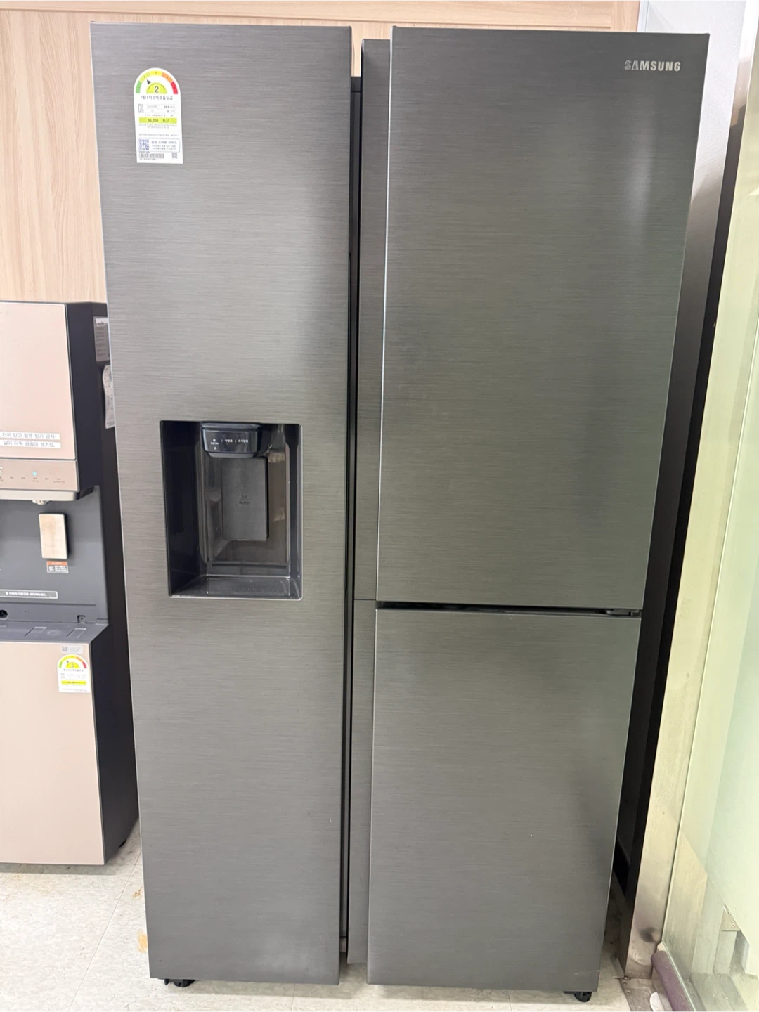 삼성 RS80B5190B4 양문형 냉장고 805L