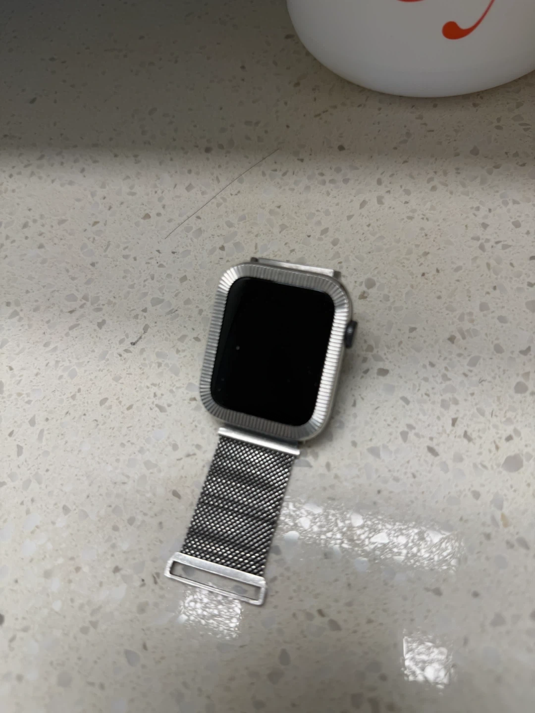 애플워치 SE2 44mm 실버 밀레니즈루프