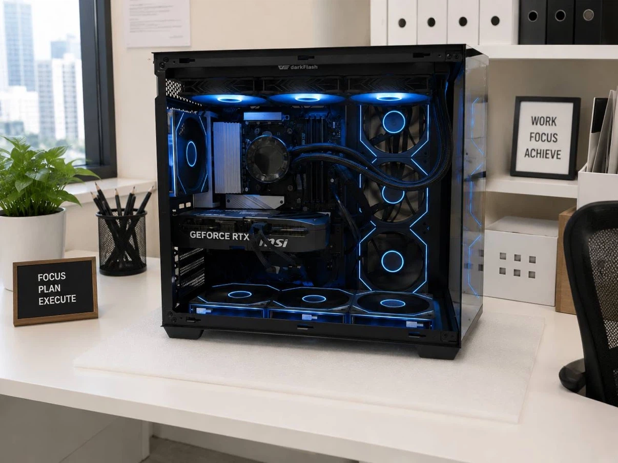데스크탑 pc 판매 7800x3d 5070 ddr5 32GB