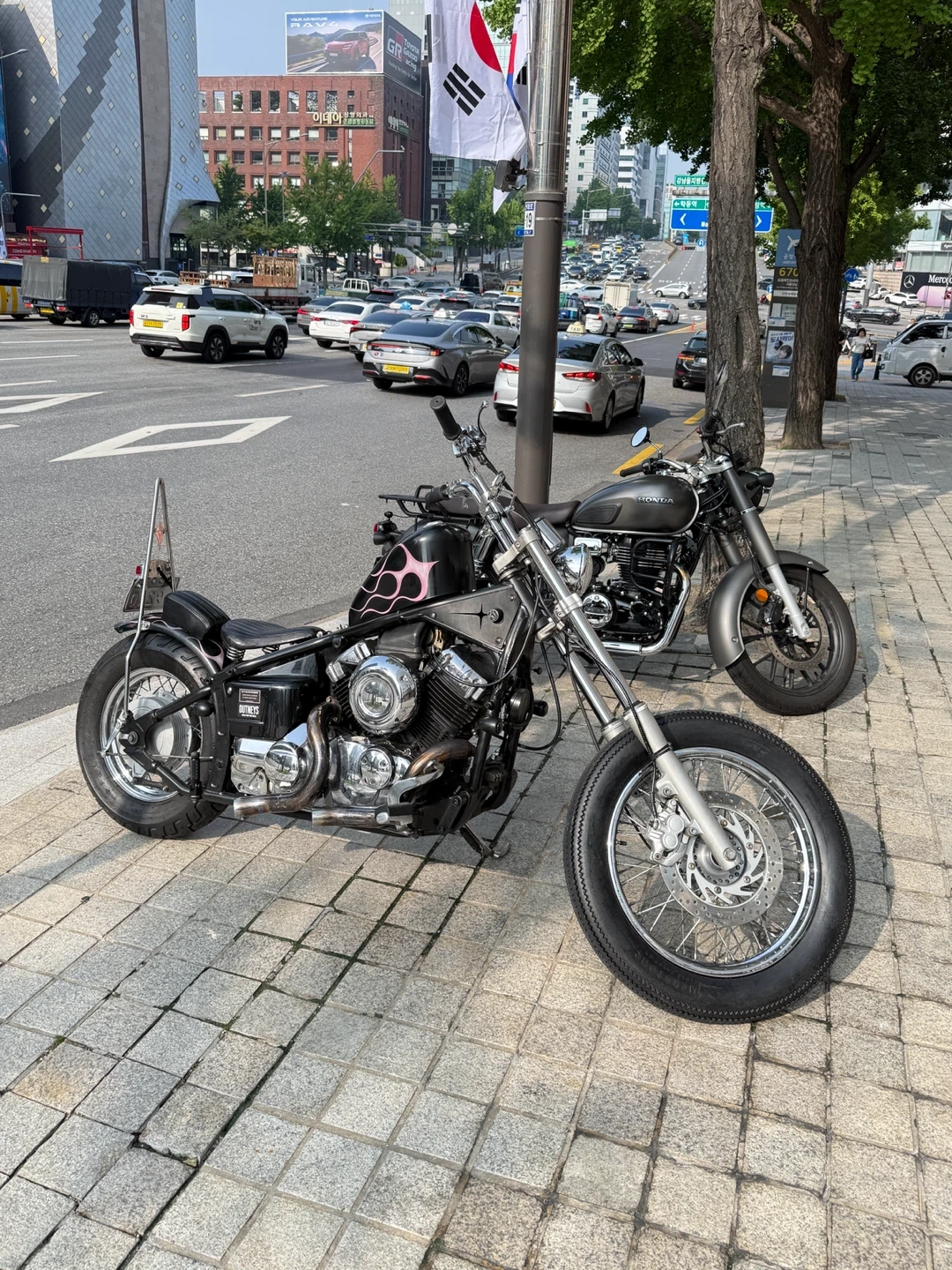 야마하 (XVS)드랙스타 400 쵸퍼 커스텀 (구변완)