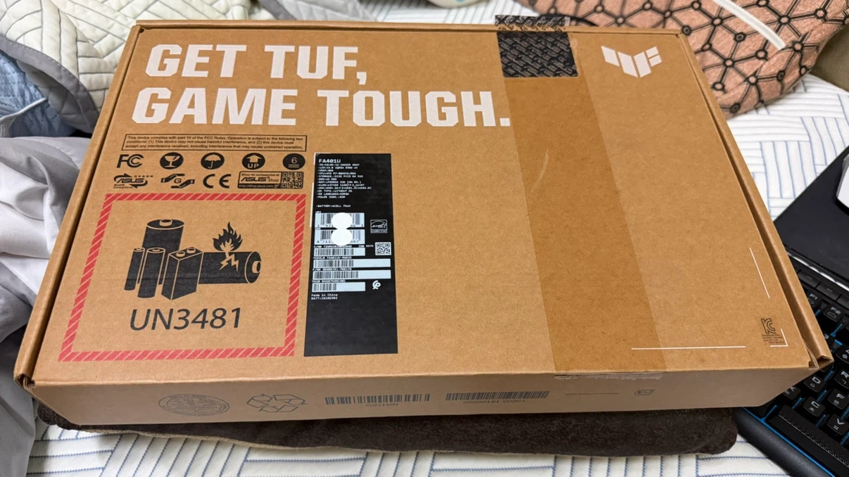 ASUS TUF A14(RTX4060 ram32gb ssd2t)+여러 컴터용품