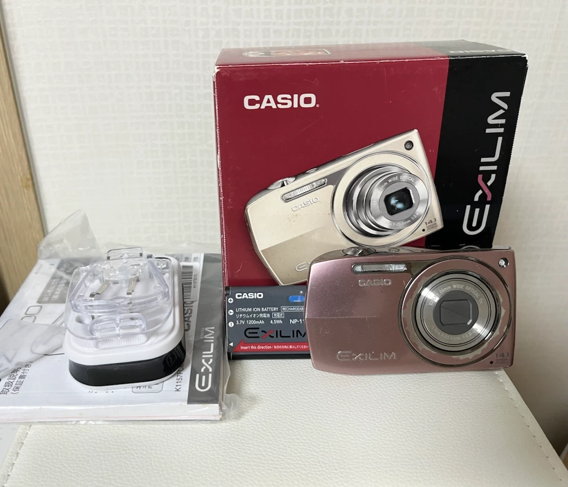 카시오 엑슬림 z2300 핑크