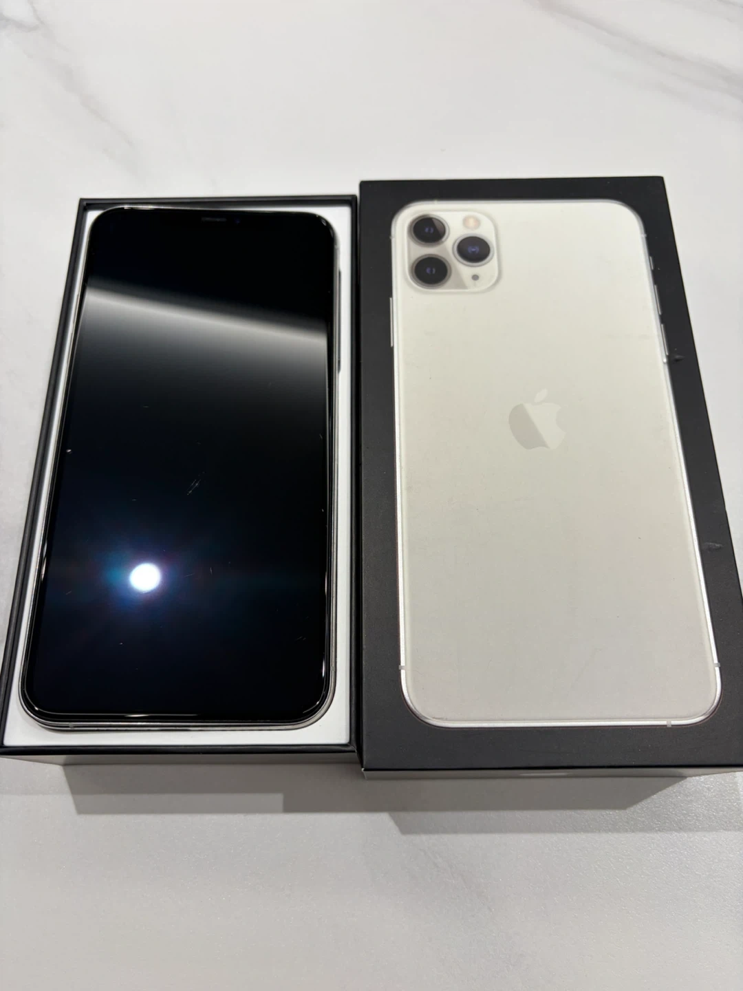 애플 아이폰 11 프로 max 실버 256GB
