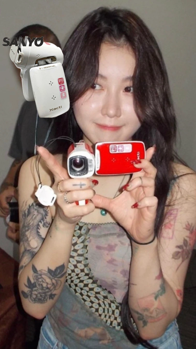 산요작티 cg9✨백예린 카메라
