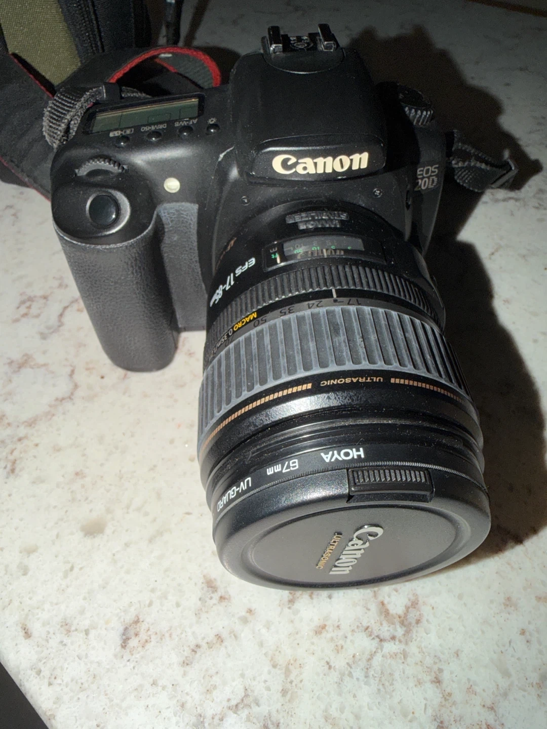 캐논 EOS 20D 카메라 가방 세트