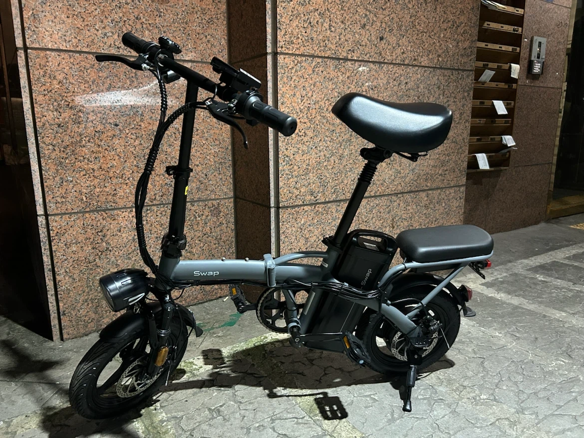 *가격내림) 접이식 전기자전거 P1 21Ah (그레이)