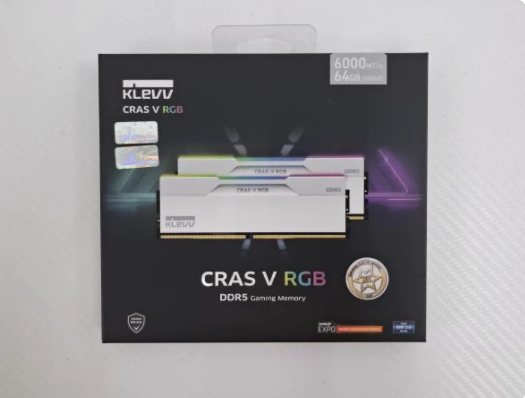 ESSENCORE KLEVV DDR5-6000 CL30 CRAS V RGB(64GB새제품)