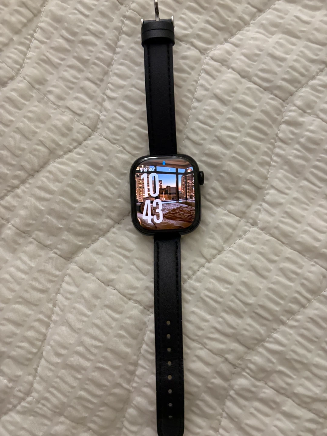 애플워치 11 GPS 제트블랙 42mm S급