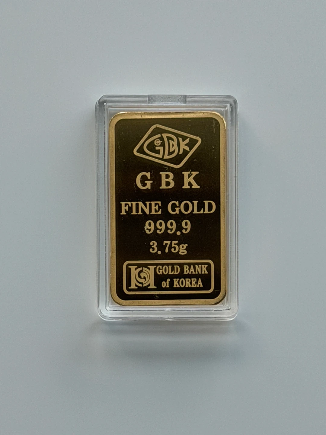GBK 순금 골드바 3.75g