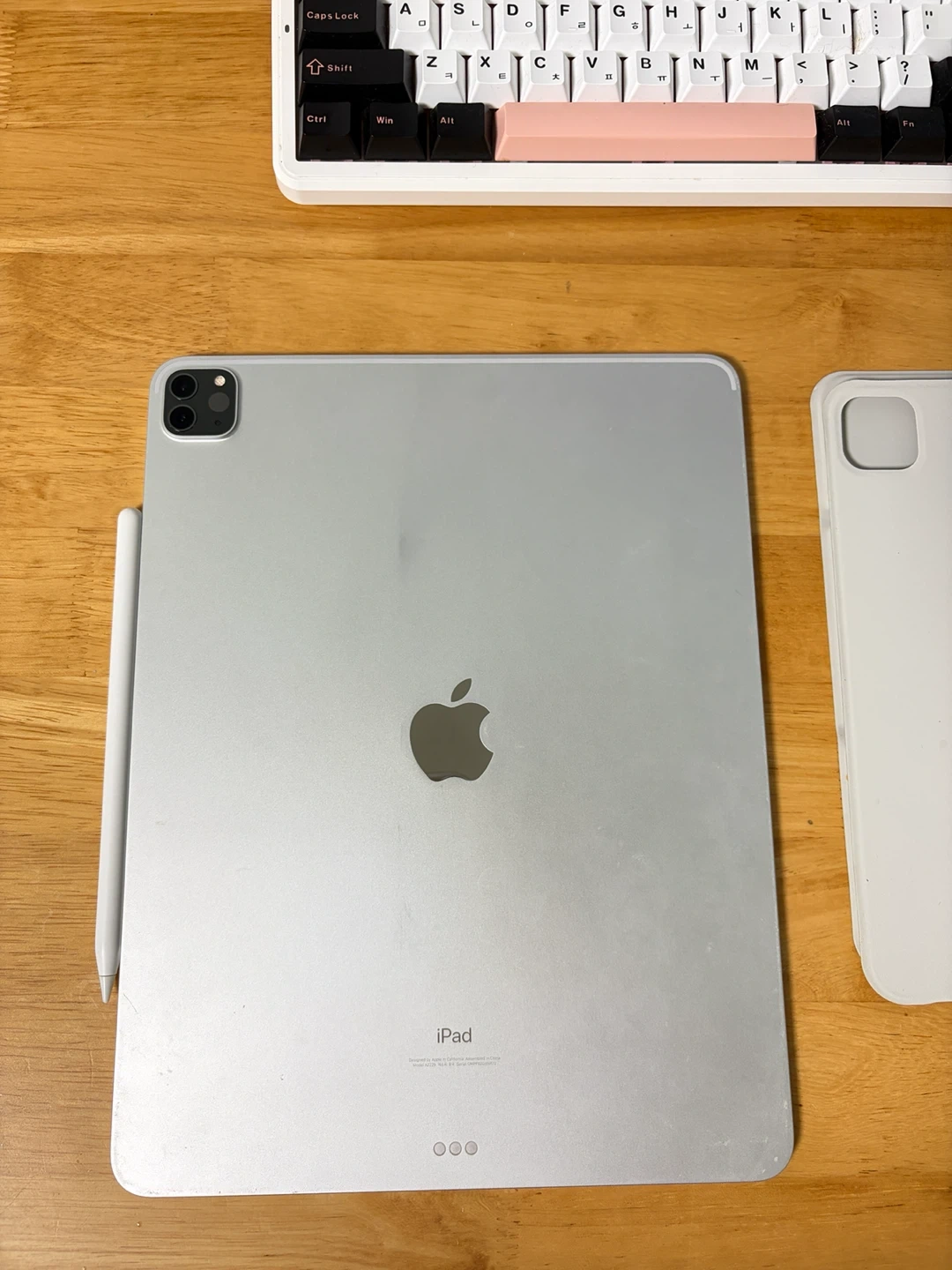 Apple iPad Pro 12.9인치 M2 256GB 실버 +케이스