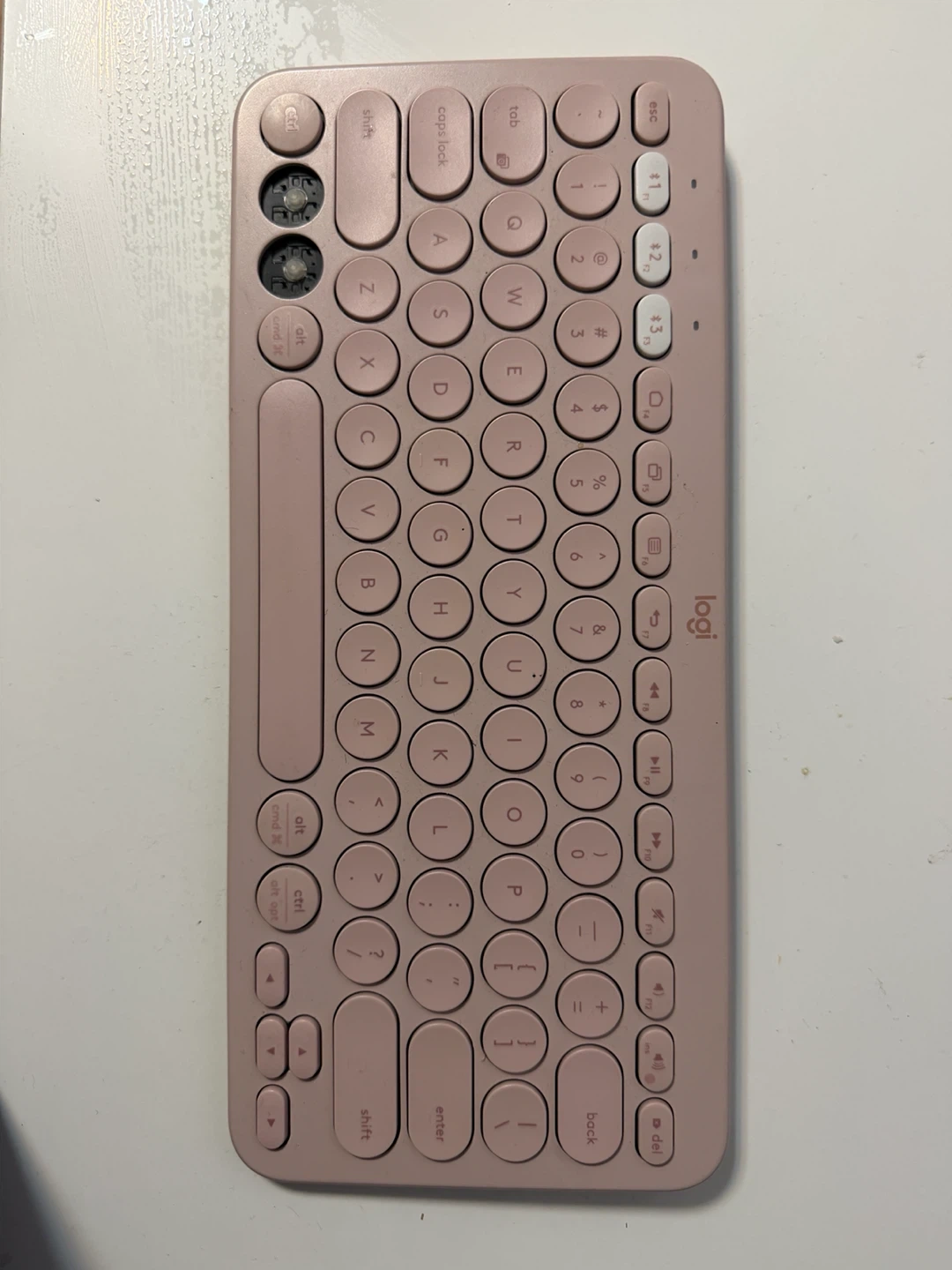 로지텍 K380 블루투스 키보드 핑크