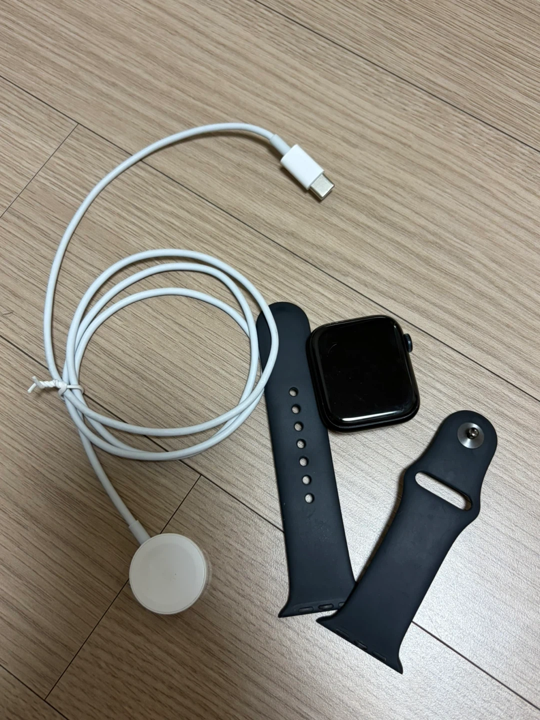 애플워치 SE2 44mm 미드나잇블루
