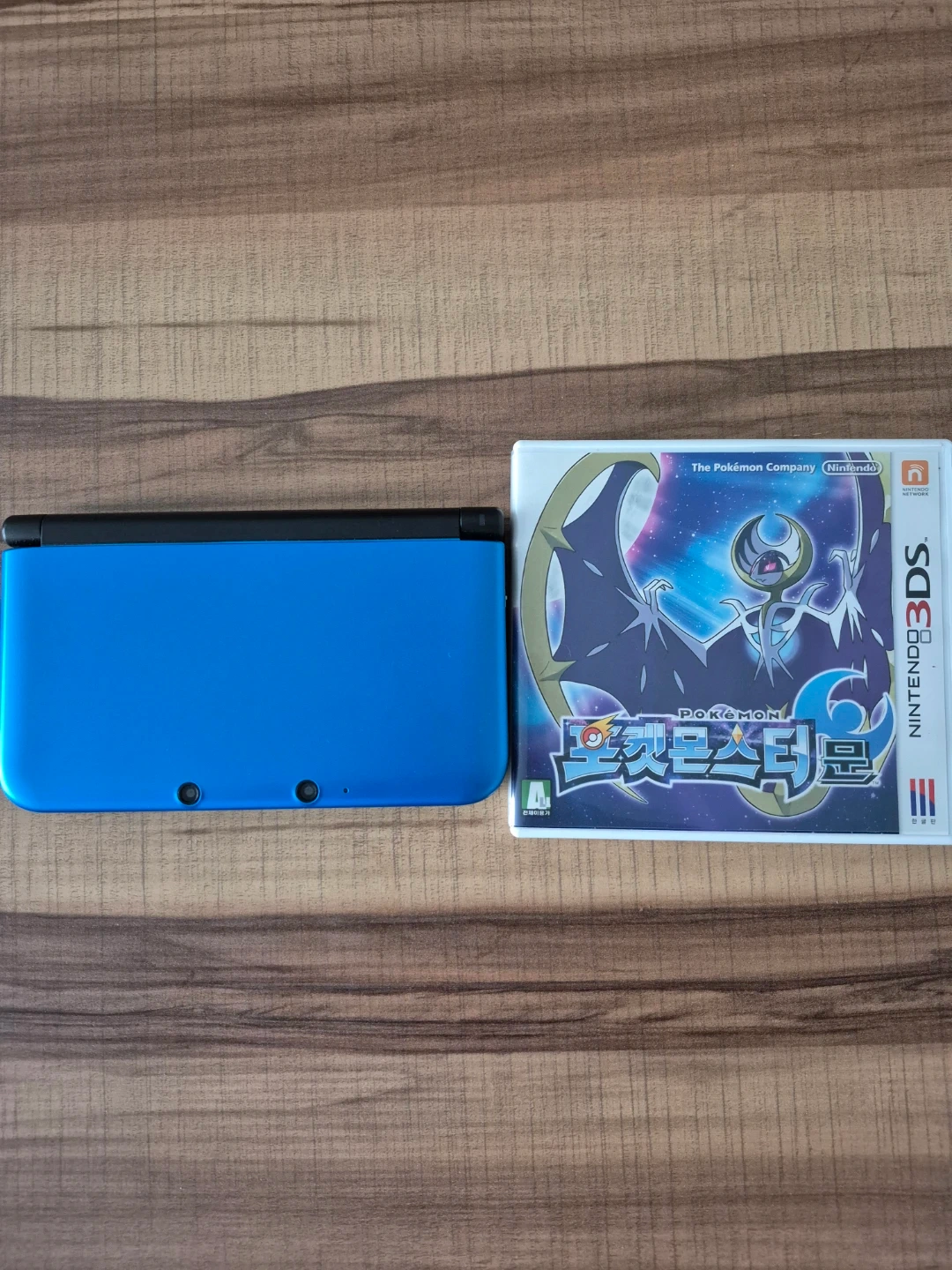 닌텐도 3DS XL 블루 포켓몬스터 문 에디션