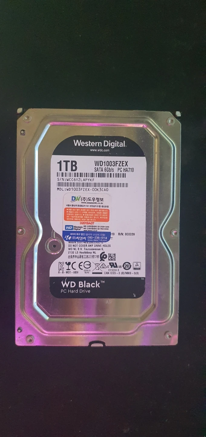 Western Digital 1TB WD Black HDD