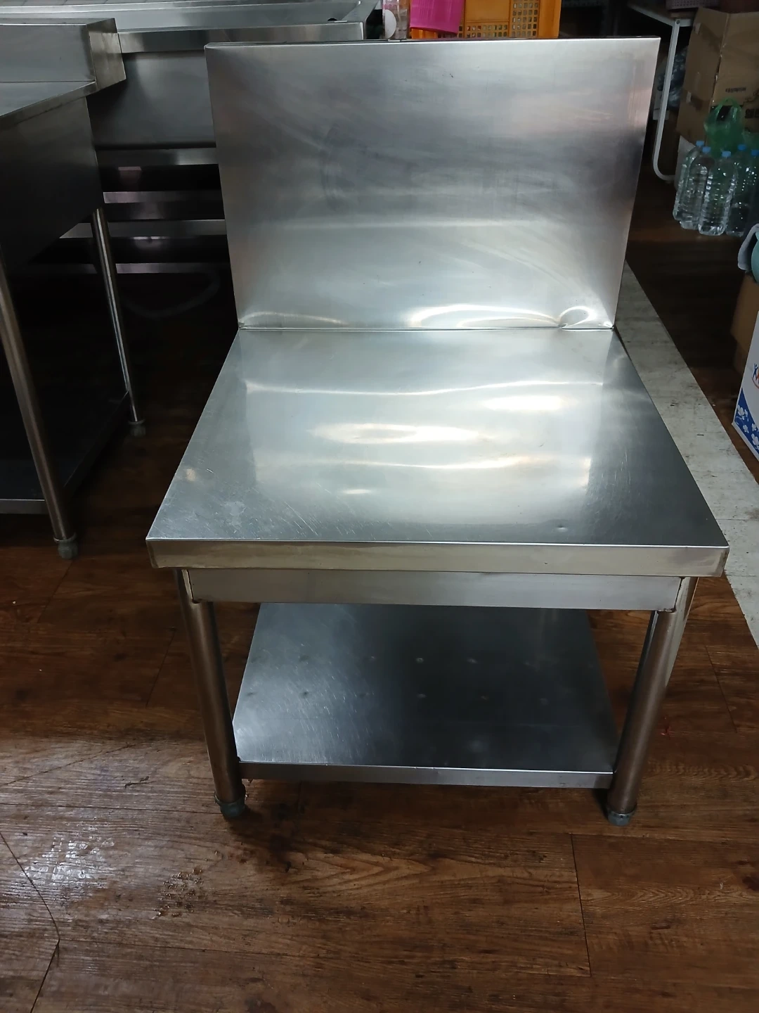 스텐 작업대 테이블 2단 56×60×50