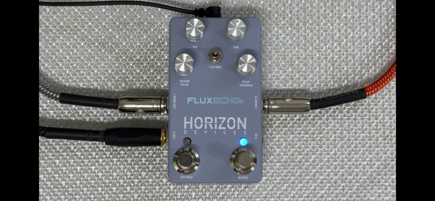 Horizon Devices Flux Echo 딜레이/리버브 이펙터 | 취미/게임/음반