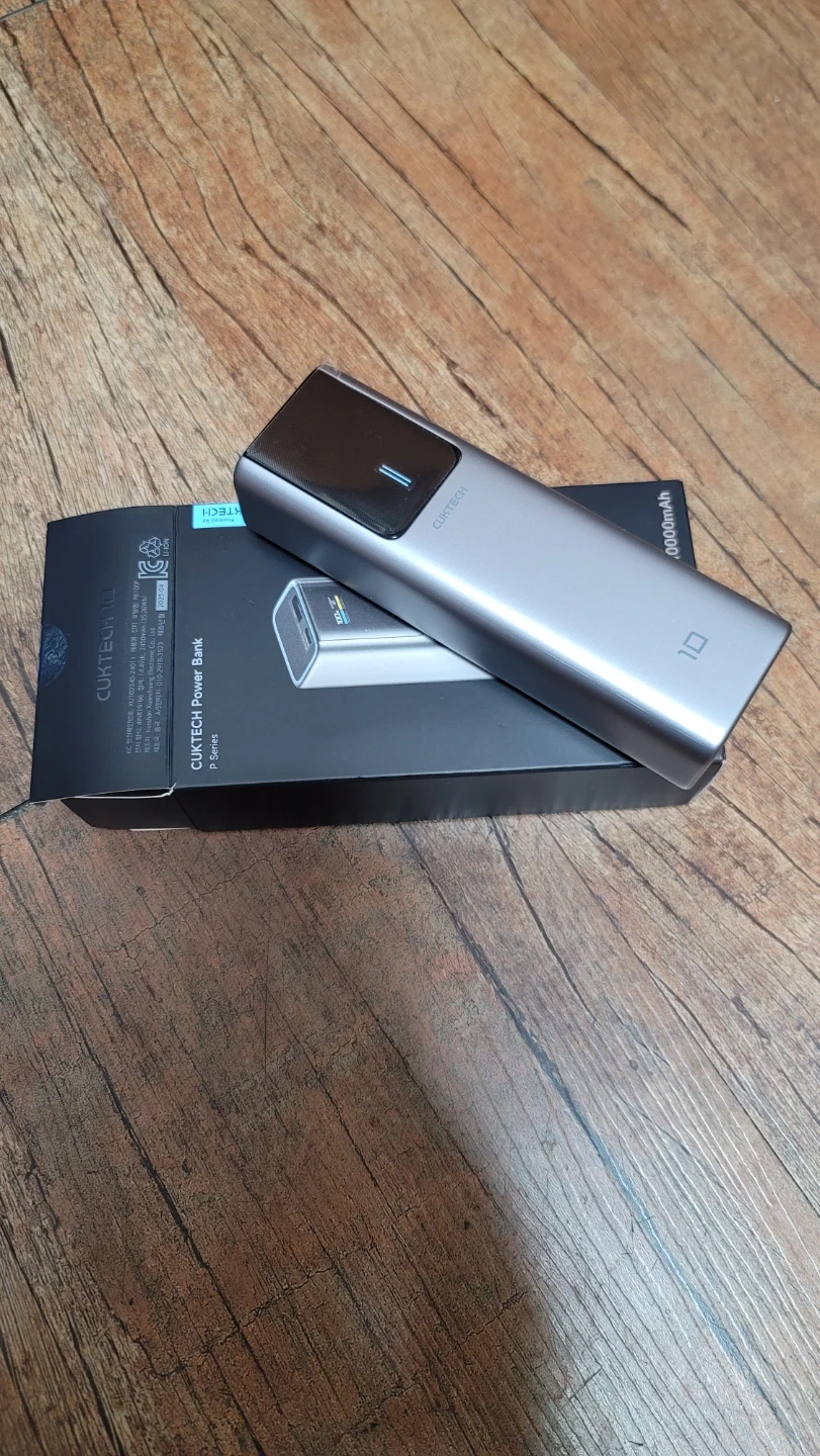 CUKTECH P 시리즈 10000mAh 150W 보조배터리 실버 PB100P