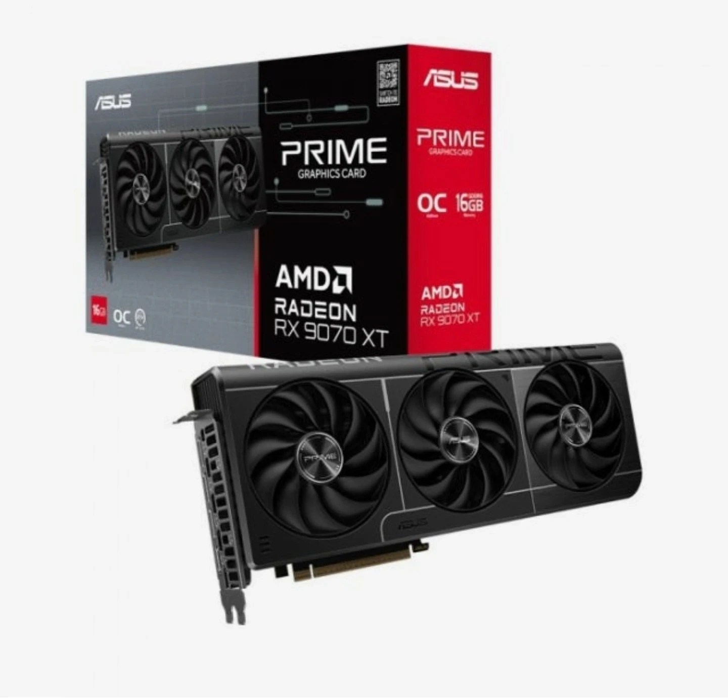 미개봉 신제품 ASUS 라데온 RX 9070 XT 그래픽카드